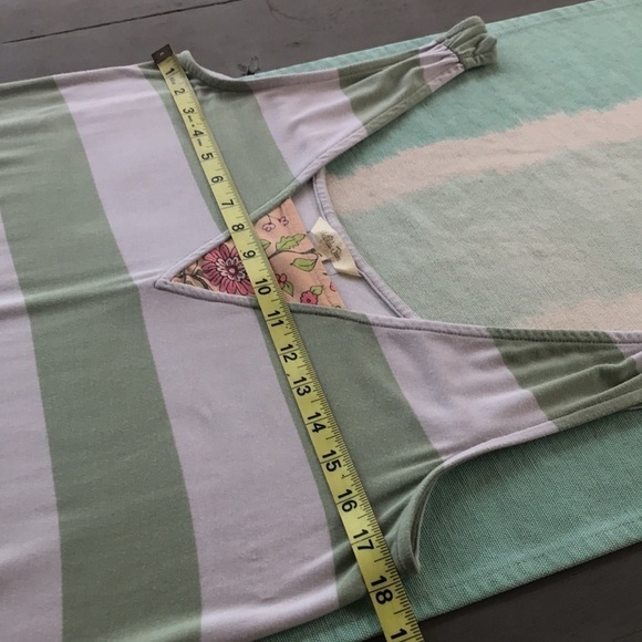 Matilda Jane Seaside Afternoon Floral Stripe Print Sleeveless Maxi Dress - Picture 11 of 12